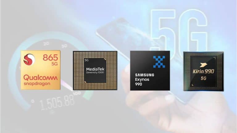 huawei kirin 990 5g vs snapdragon 865