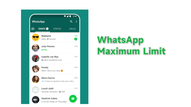 WhatsApp Maximum Limit, here’s a complete list