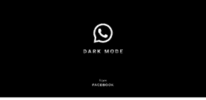 Dark mode WhatsApp