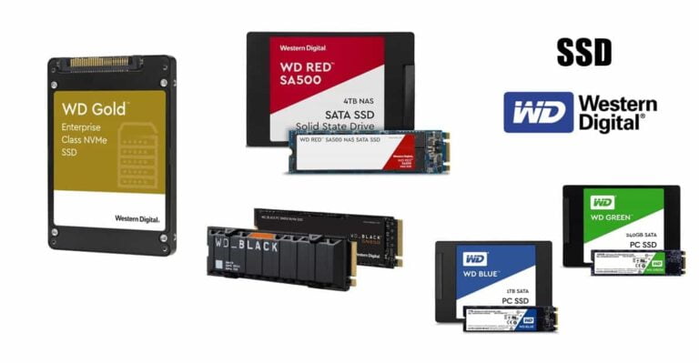 The Difference Between WD Green, Blue, Black, Red And Gold SSDs